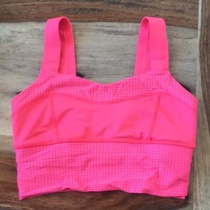 Lululemon long sports bra/cropped top